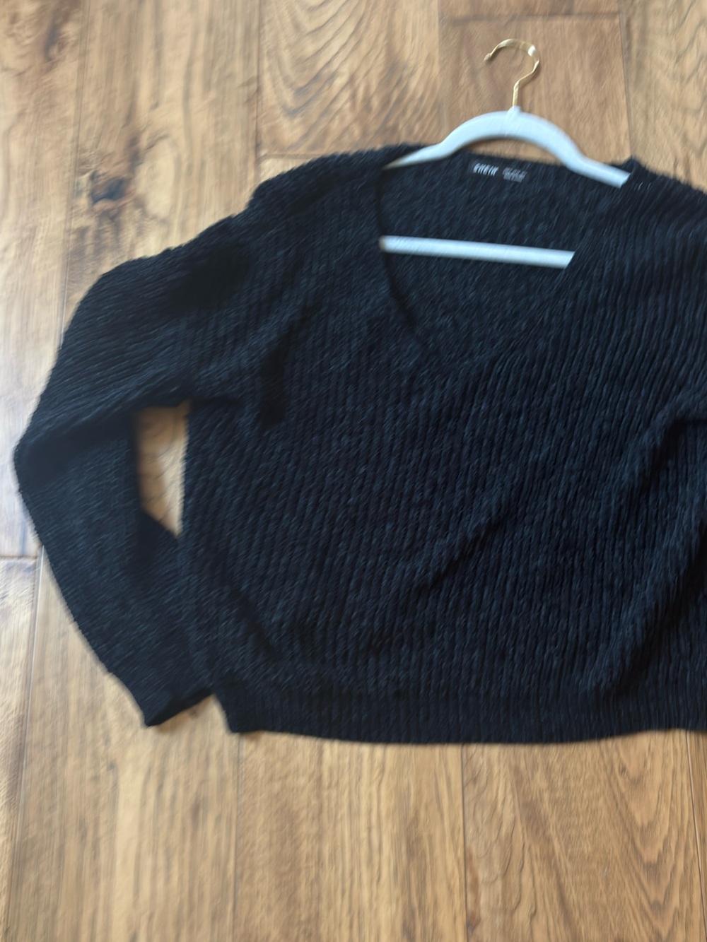 SHEIN Black Turtleneck Knit Sweater